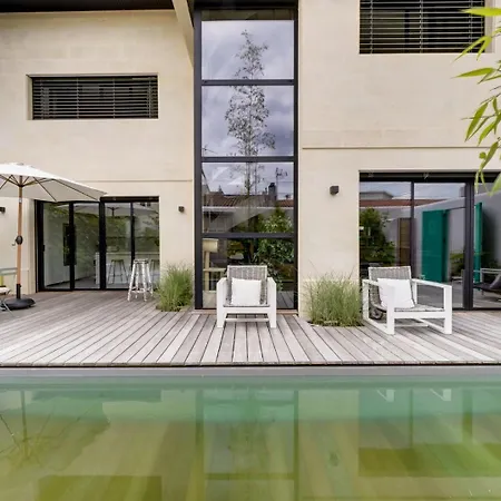 Spacious Family With Swimming Pool 보르도